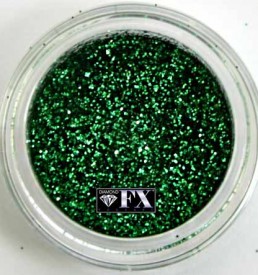 DFX cosmetische  glitter Jade groen 5gr.