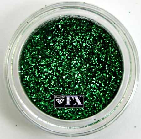 DFX cosmetische  glitter Jade groen 5gr.