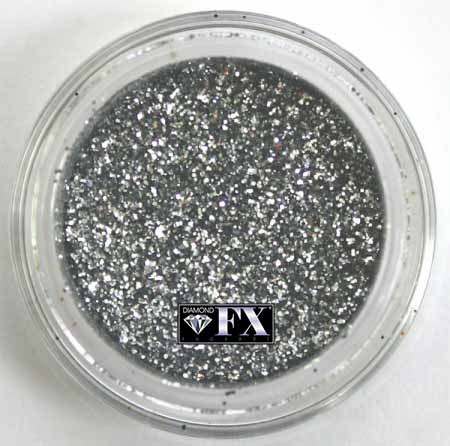 DFX cosmetische  glitter Zilver 5gr.