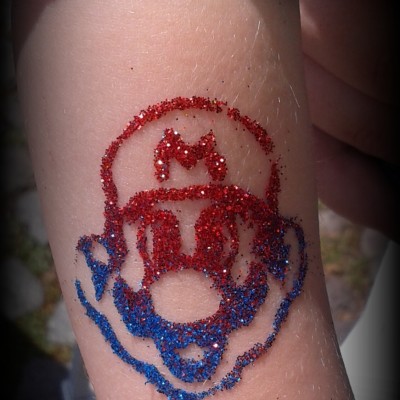 Glittertattoo vragen