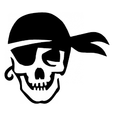 Piraat met badana