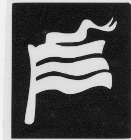 Vlag met wimpel