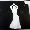 glitter tattoo buikdanseres