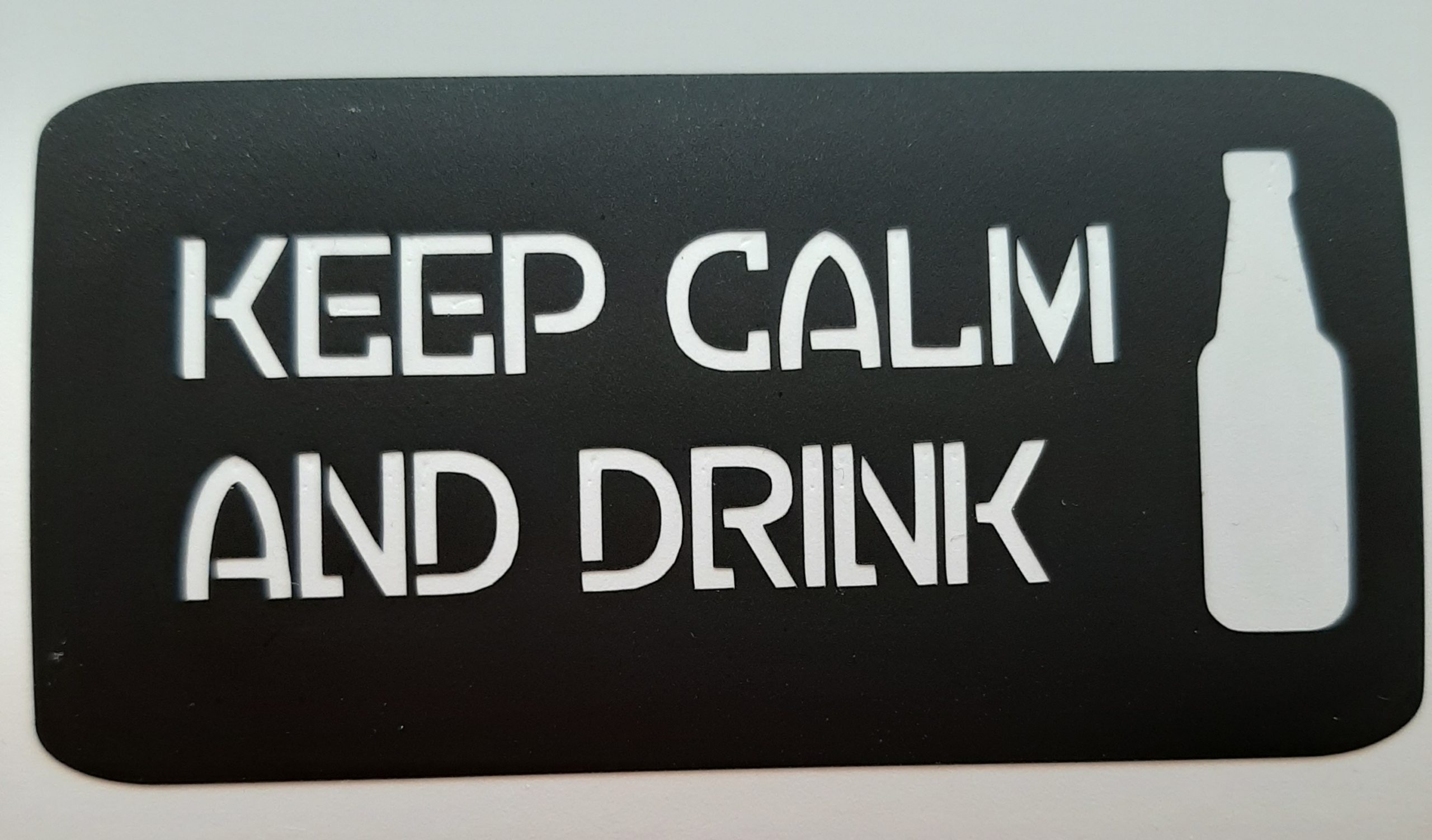 keep calm and drink beer