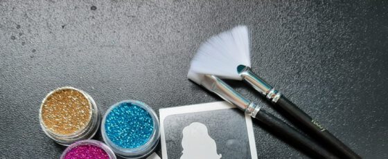 Glitter tattoo set zeemeermin