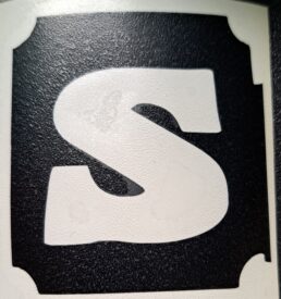 Chocolade letter S